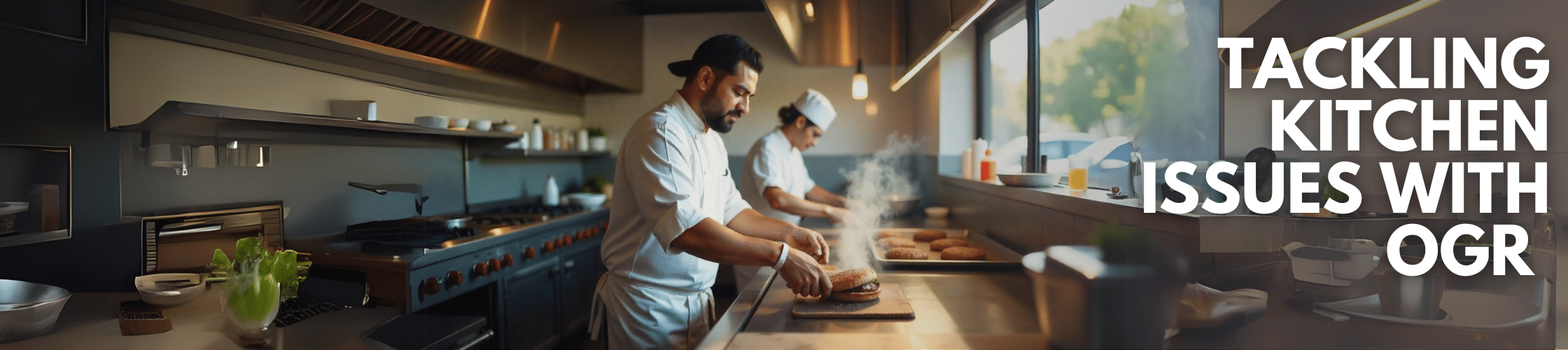 Odor control in fast food restaurant